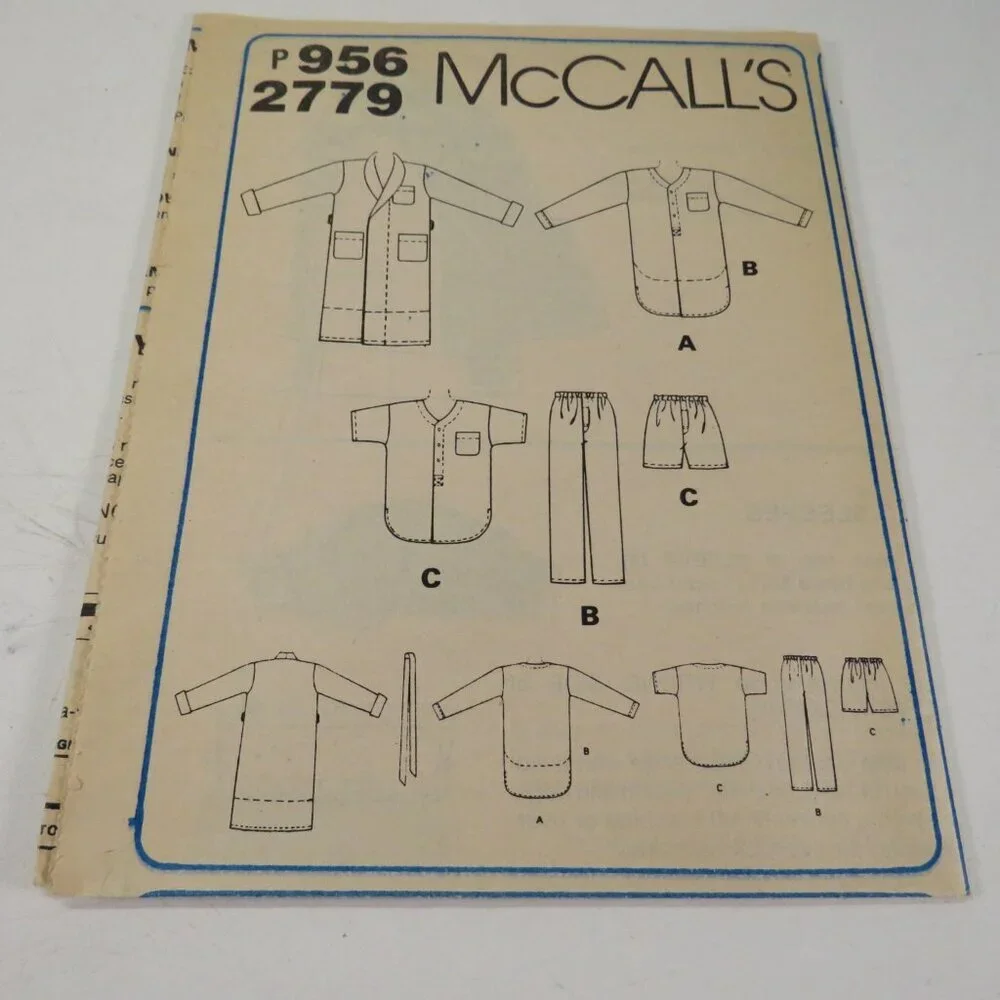 McCalls mccalls 2779